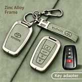 Suitable for Toyota car key covers. Toyota zinc alloy key covers. Toyota car specific key cases.