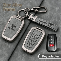 Suitable for Toyota car key covers. Toyota zinc alloy key covers. Toyota car specific key cases.
