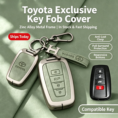 Suitable for Toyota car key covers. Toyota zinc alloy key covers. Toyota car specific key cases.